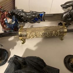 Cool Fantasy Themed Swords And Statues Etc.