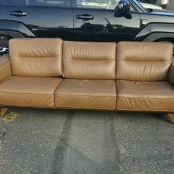 ADRENALINA LEATHER SOFA NATUZZI EDITIONS