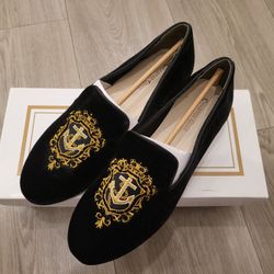 Charter Club Purcie Black Velvet Slip On Women's Shoe 