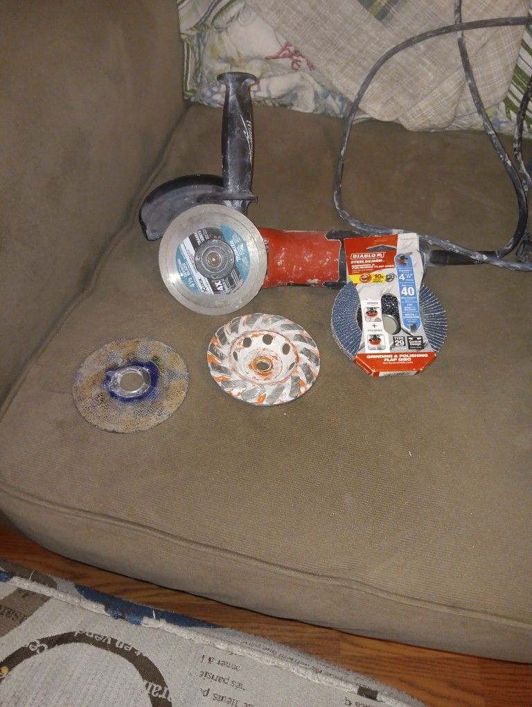 4 1/2 Inch Milwaukee Angle Grinder