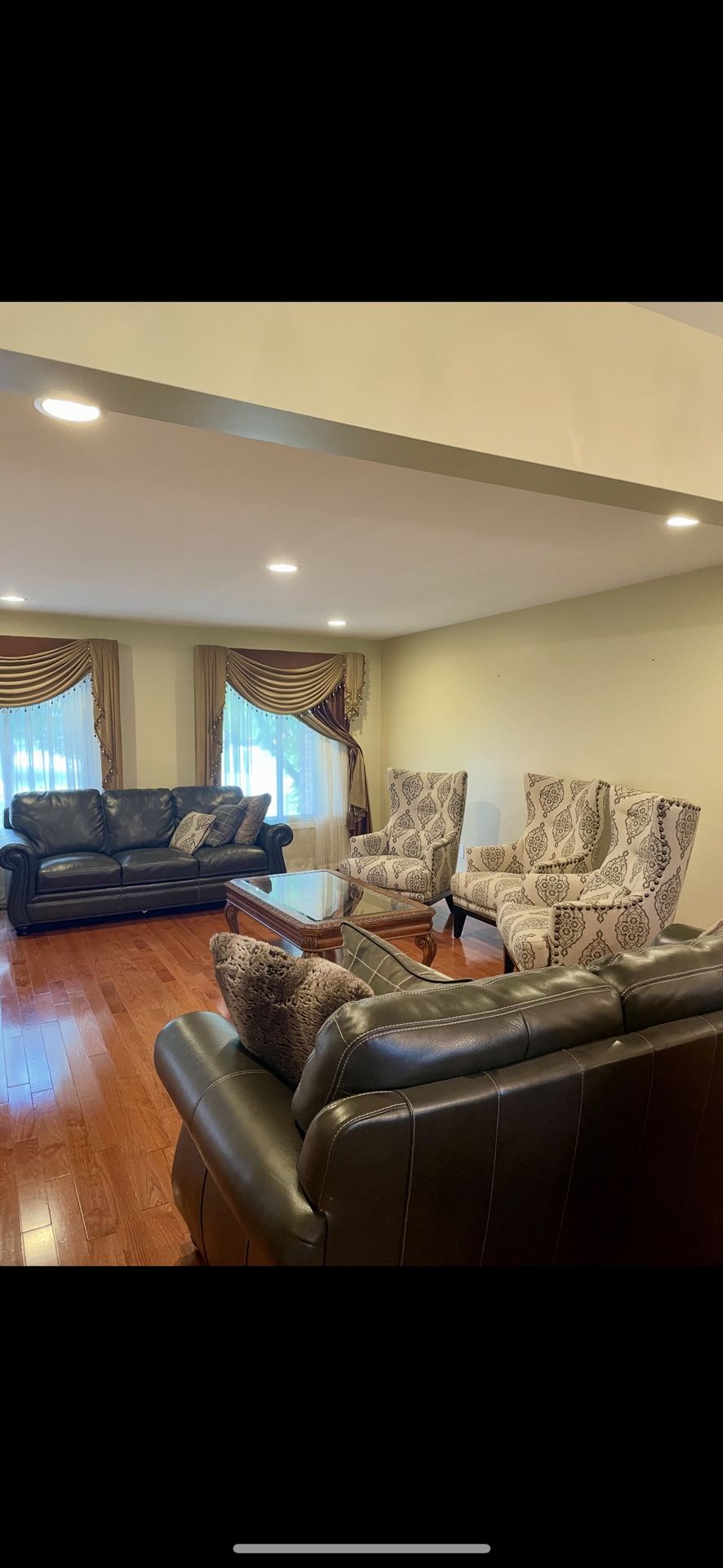 Leather Couches (3)