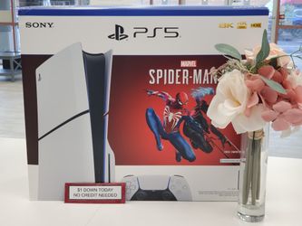🔥 NO CREDIT NEEDED -  🔥 Sony Playstation -  PS5 Slim & PS5 Pro  - Gaming Console -  – Take It Home for Just $5 Down! 🎮