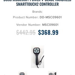 Boss Power V Blade Handheld Controller 