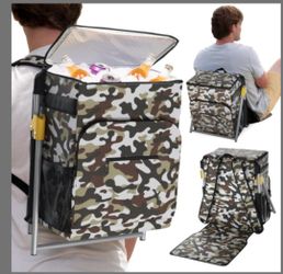Cooler Backpack With Seat