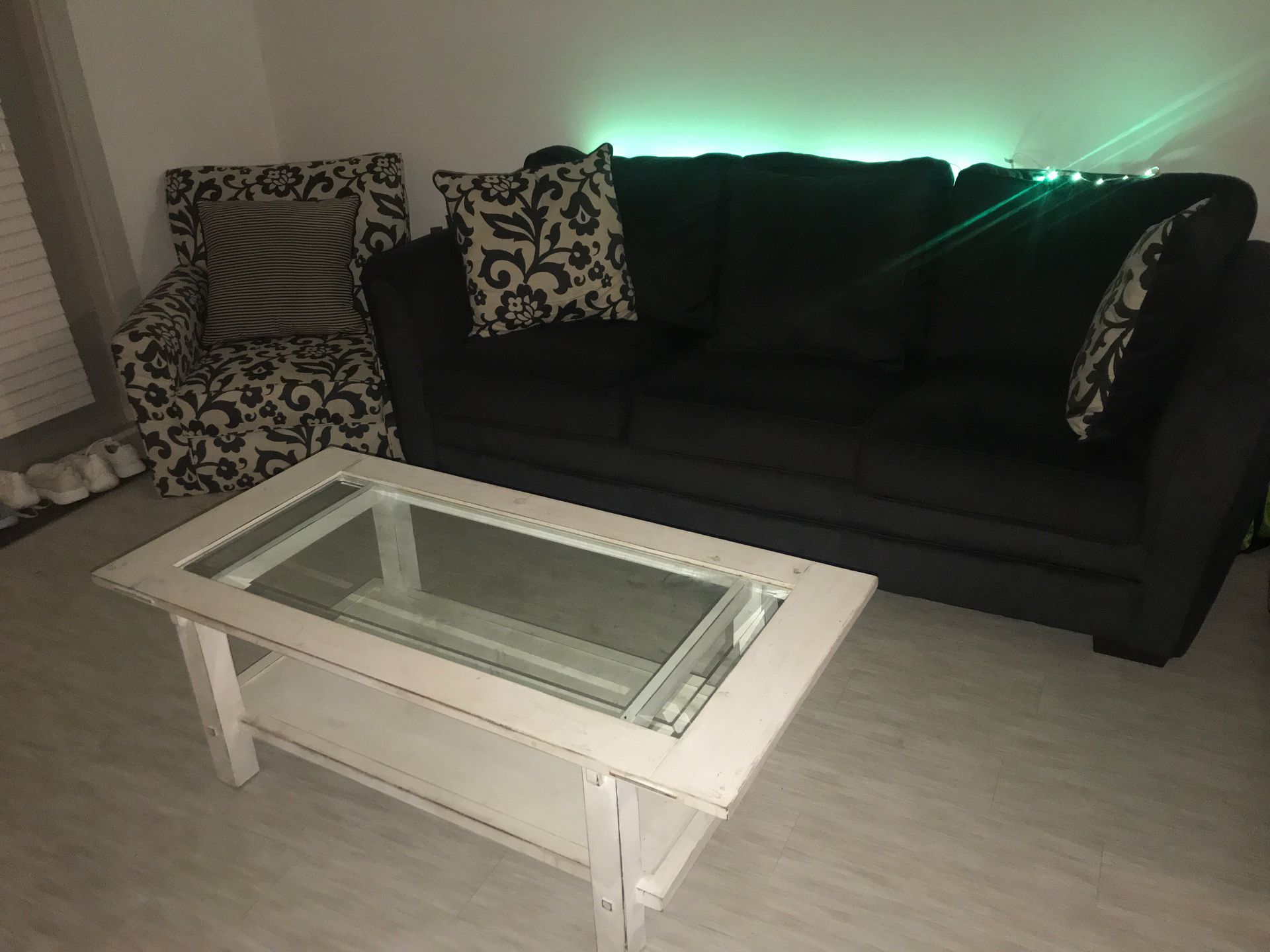 Sofa, love seat, and coffee table (pick up only)