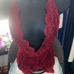 Red Sexy Lingerie 
