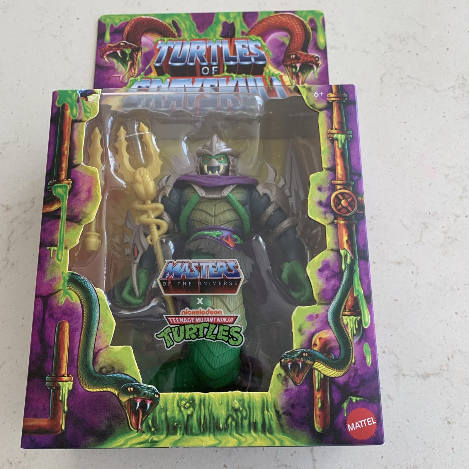 MOTU-TMNT Turtles Of Grayskull Super Shredder 