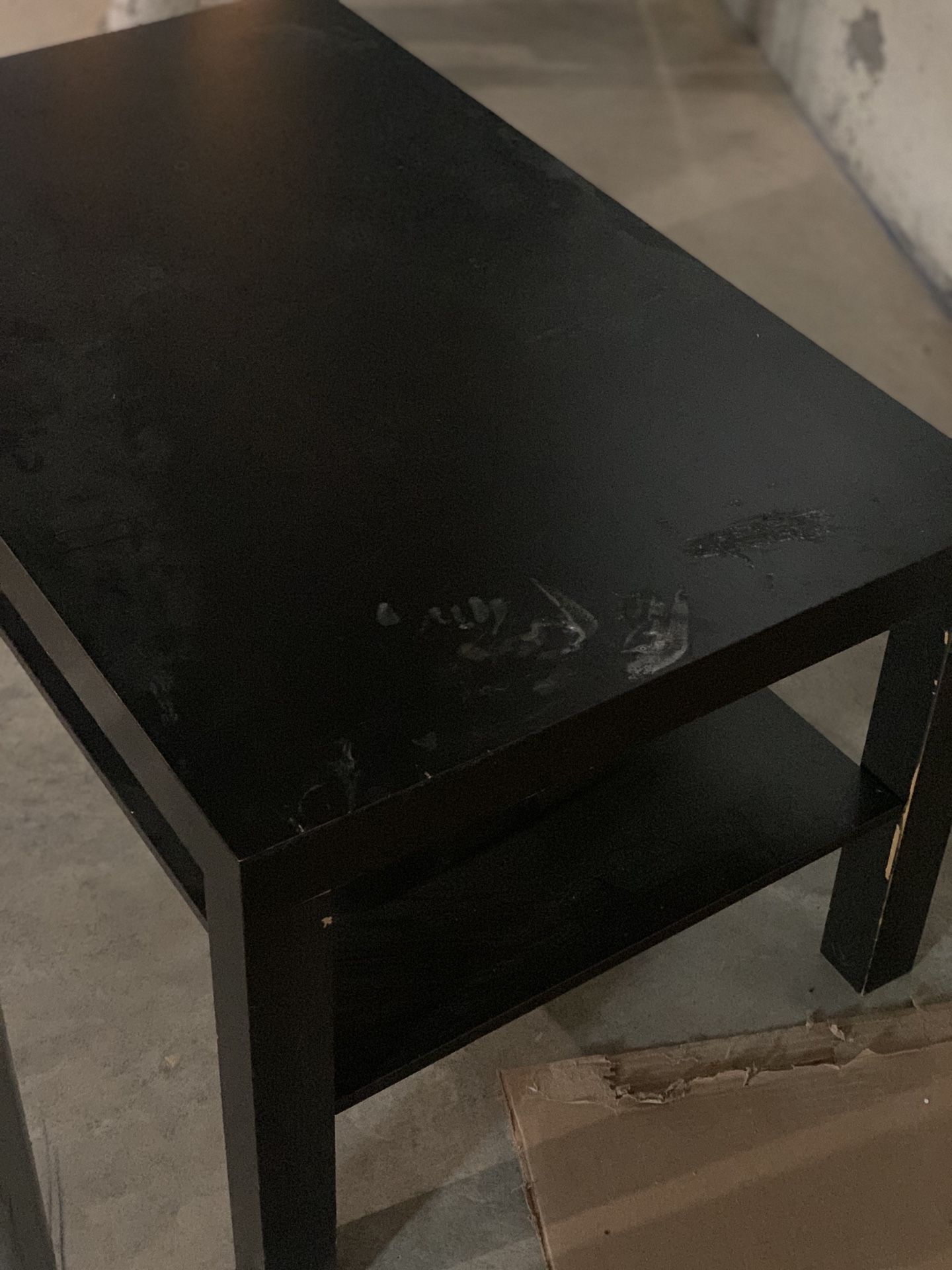 Black Coffee Table