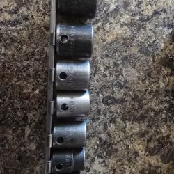 Snap On 7 Piece SAE 3/8
