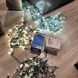 FREE – Christmas Lights & Clips (Perfect for Outdoor Decor!)