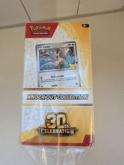 Title Pokémon TCG 30th Celebration Knock Out Collection Bundle (4 Sealed Boxes)