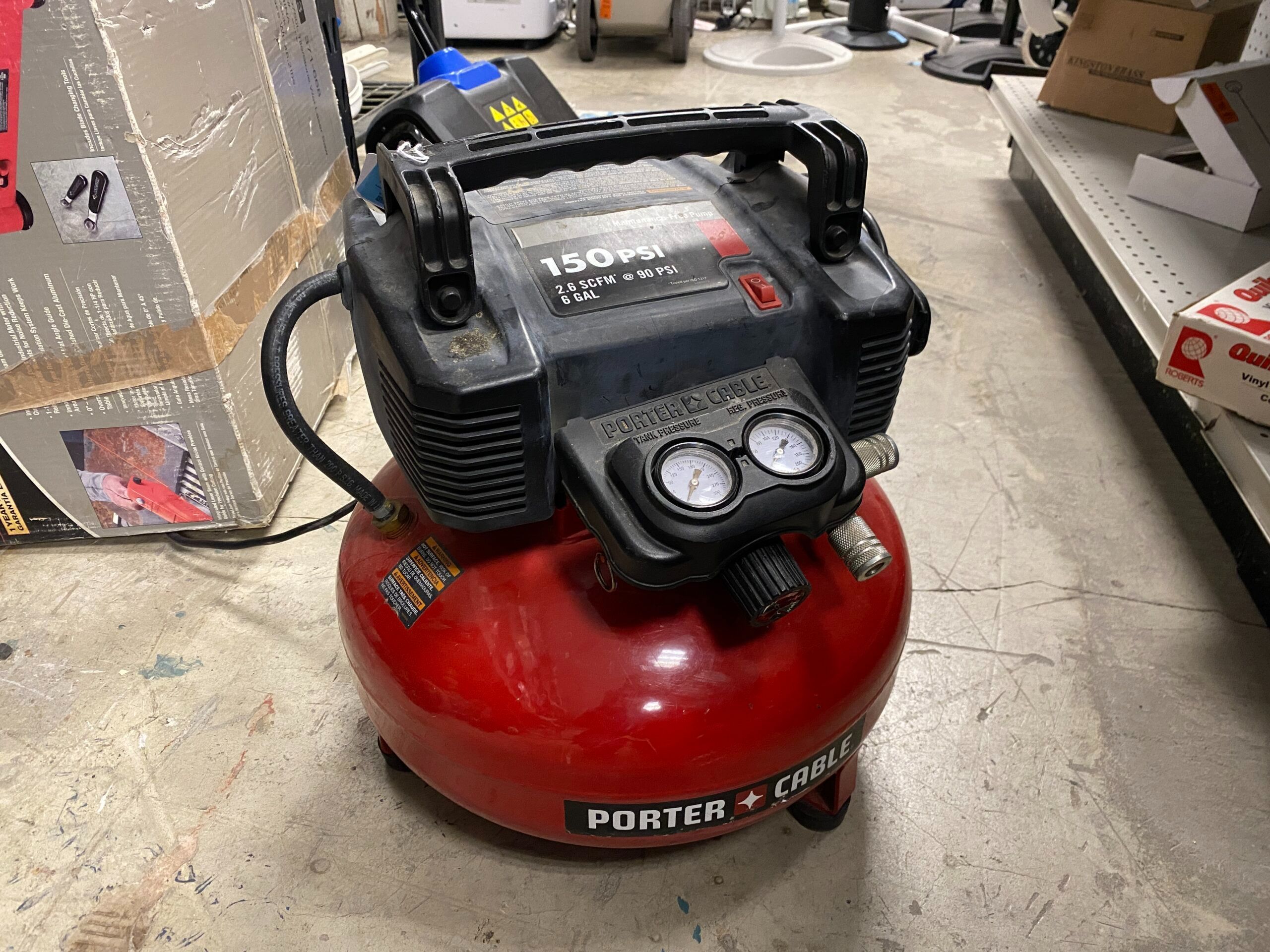 PORTER CABLE 6-Gallon Pancake Air Compressor Model #C2002