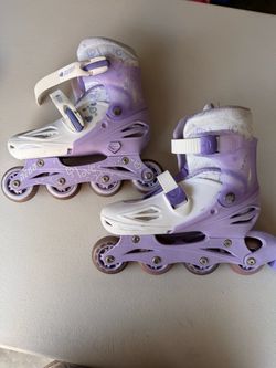 Neon Kids Inline Roller Skates Purple