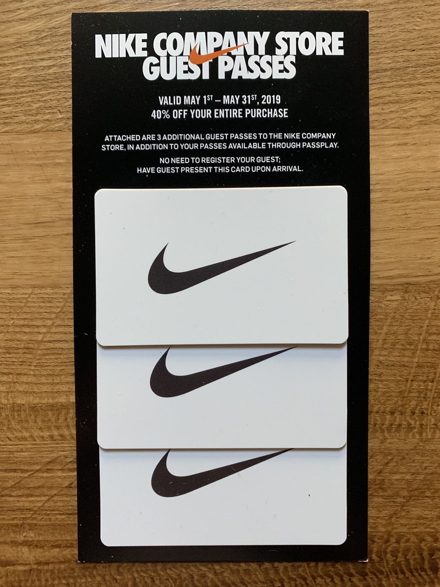 Nike employee store guest for Hillsboro, OR - OfferUp