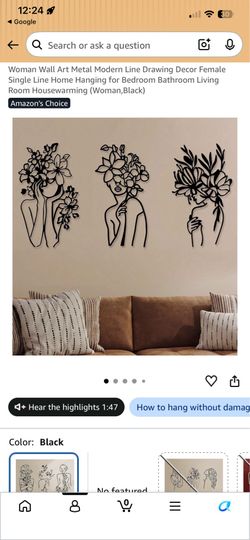 Metal wall art
