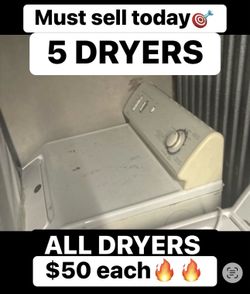 5 dryers