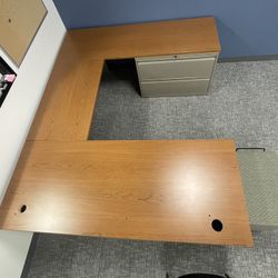 Executive Office Desk U-shaped