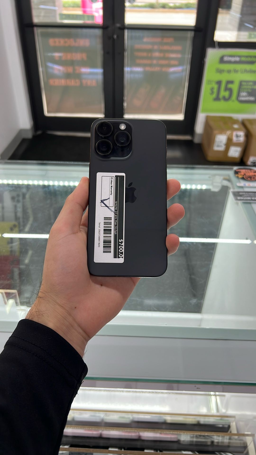 iPhone 15 Pro Max 512GB (Unlocked)