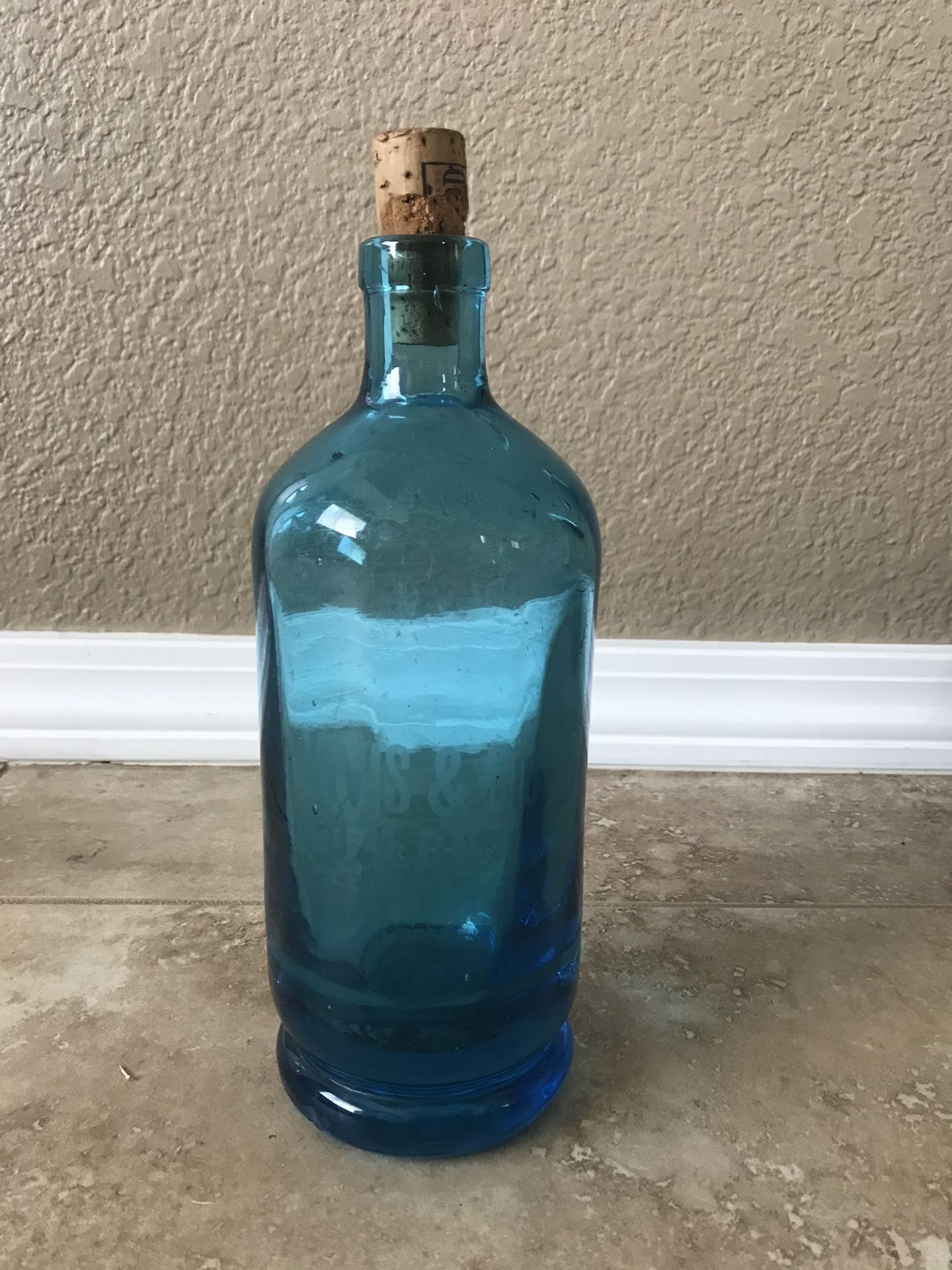 Vintage Blue von Vivis & Cie Seltzer Bottle