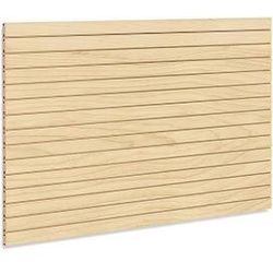 Slatwall Panel 4 x 8’ Set of 6, 15 Channels - Maple durable
