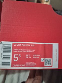 Nike Dunk High FLS Women's Size 5.5- Like New