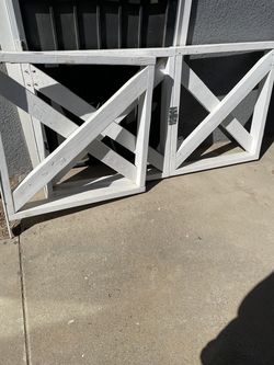 Garden decor sold wood