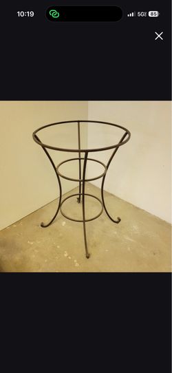 Iron Hightop Table