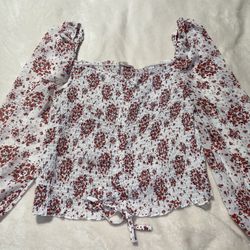 Long Sleeve Crop Top