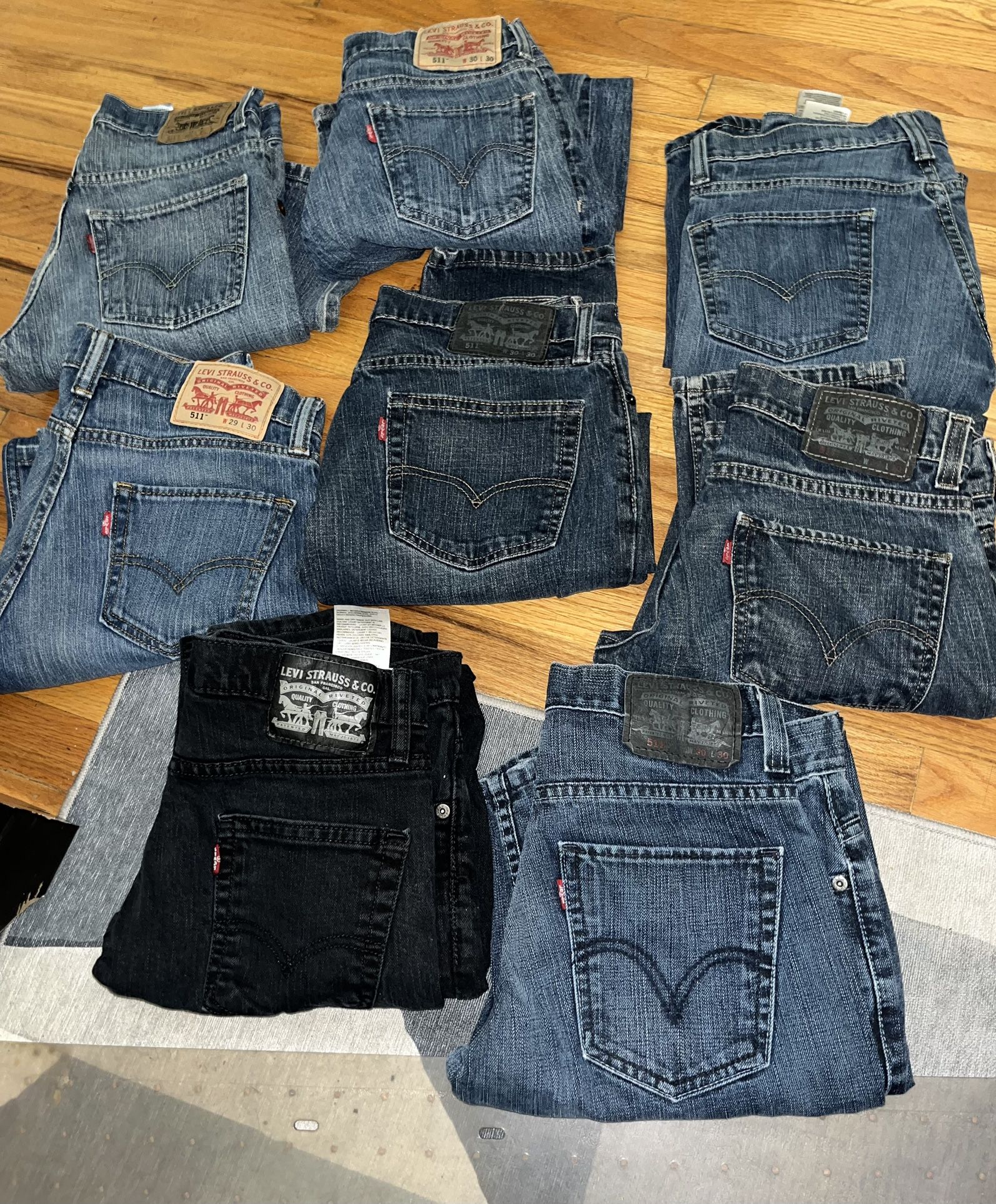 Levi And American Eagle Jeans