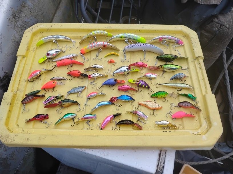 Fishing Lures Deep Divers And Rattles