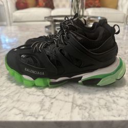 Black Balenciaga Track Runners