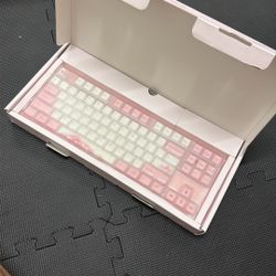 Varmilo MA Series V2 Sakura Round 2 White LED TKL EC Mechanical Keyboard