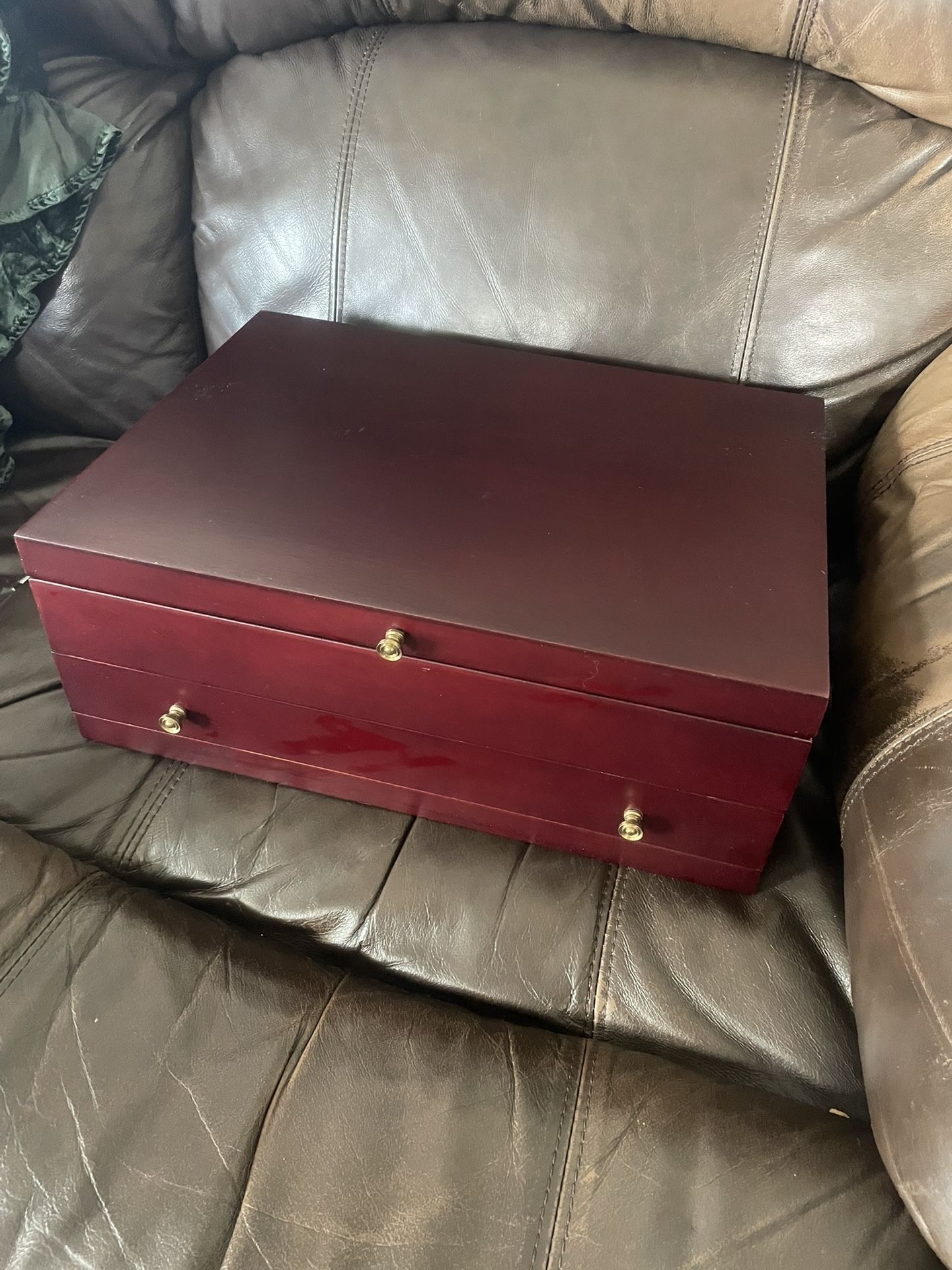 Silverware Wood Box