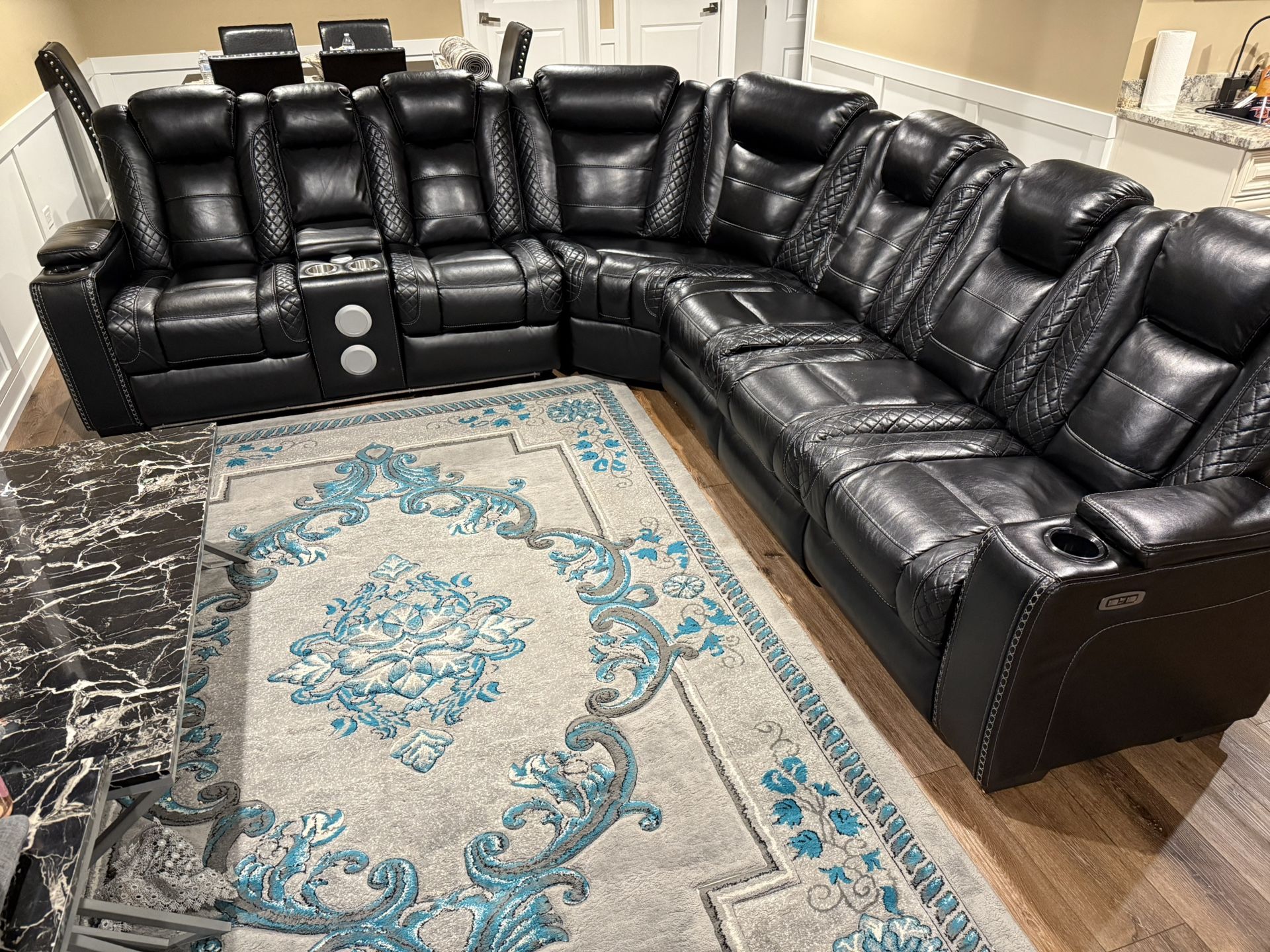 Black Sectional
