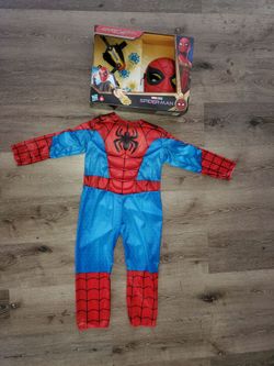 Marvel Spider-Man Kids Costume with Action Armor Set