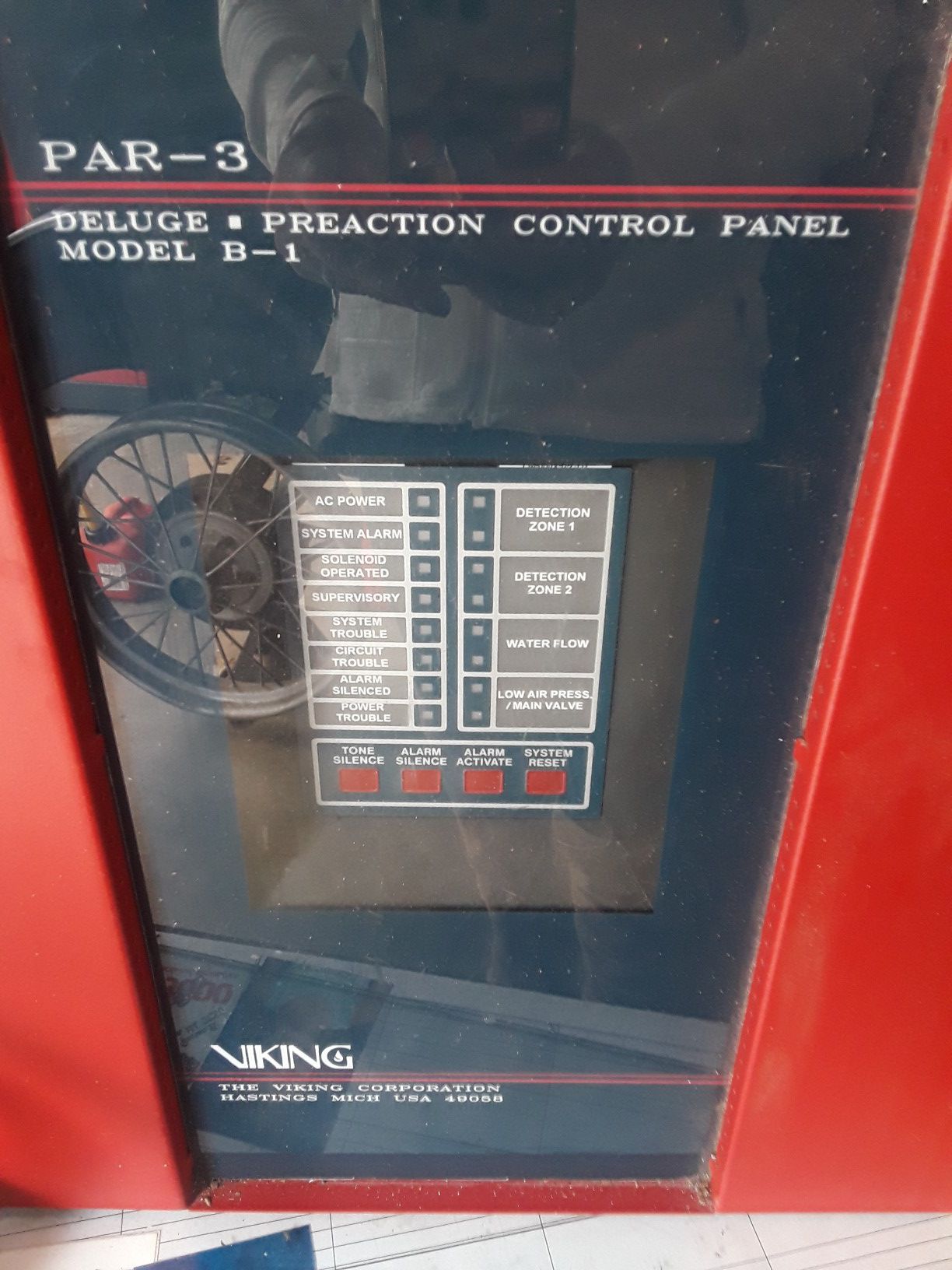 Reaction control panel