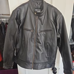 Deckra Leather Jacket Large
