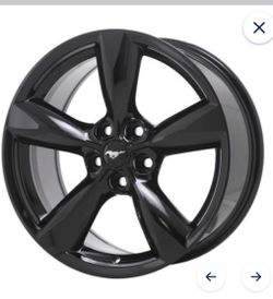 Mustang rims