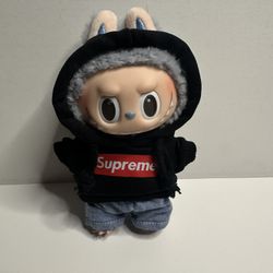 Supreme, Labubu outfit black, $8 or best offer!