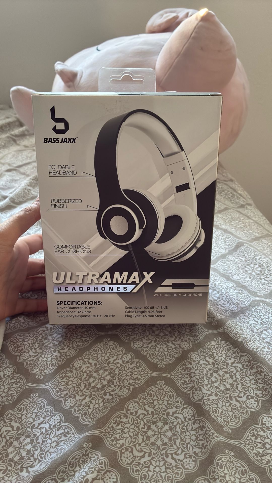 Black And White Headphones