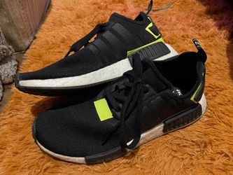 Black And Neon Green NMD