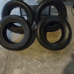 4 Studded Winter Snow Tires 
