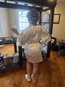 Bride Silk Robe 