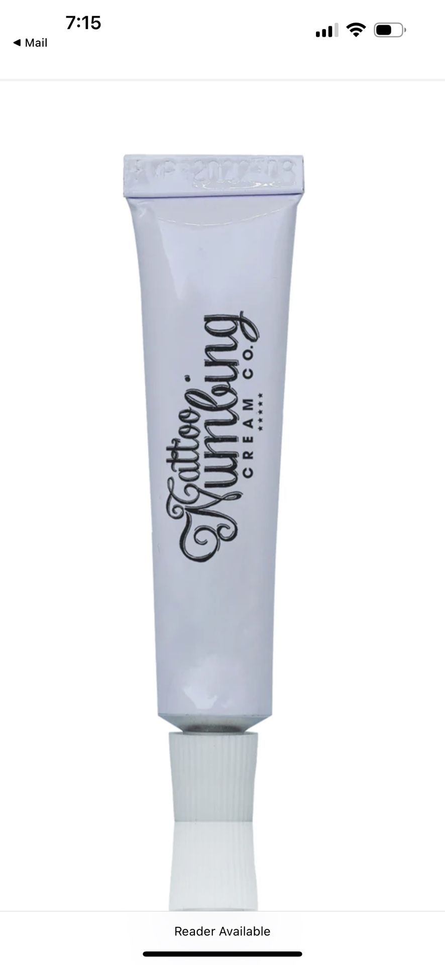 Tattoo Numbing Cream