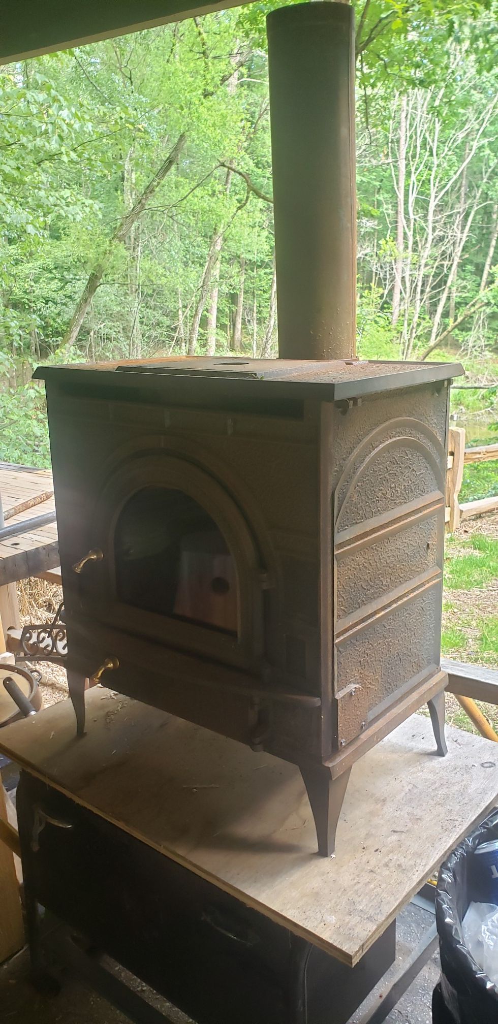 Dutch West wood burner