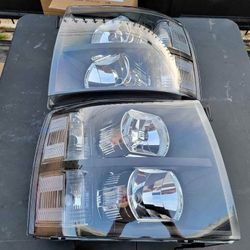 07-13 Silverado Headlights Luces Micas Calaveras Faros