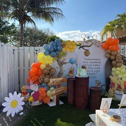 If you’re planning a Winnie the Pooh party… this will save you time, stress, and hundreds of dollars 💛  🐻🍯 FULL Winnie the Pooh Party Setup – Luxur