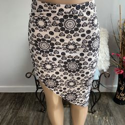 Black And White Pencil Skirt  Cyber Monday 