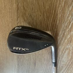Cleveland RTX 4 60° Lob Wedge 9 Bounce