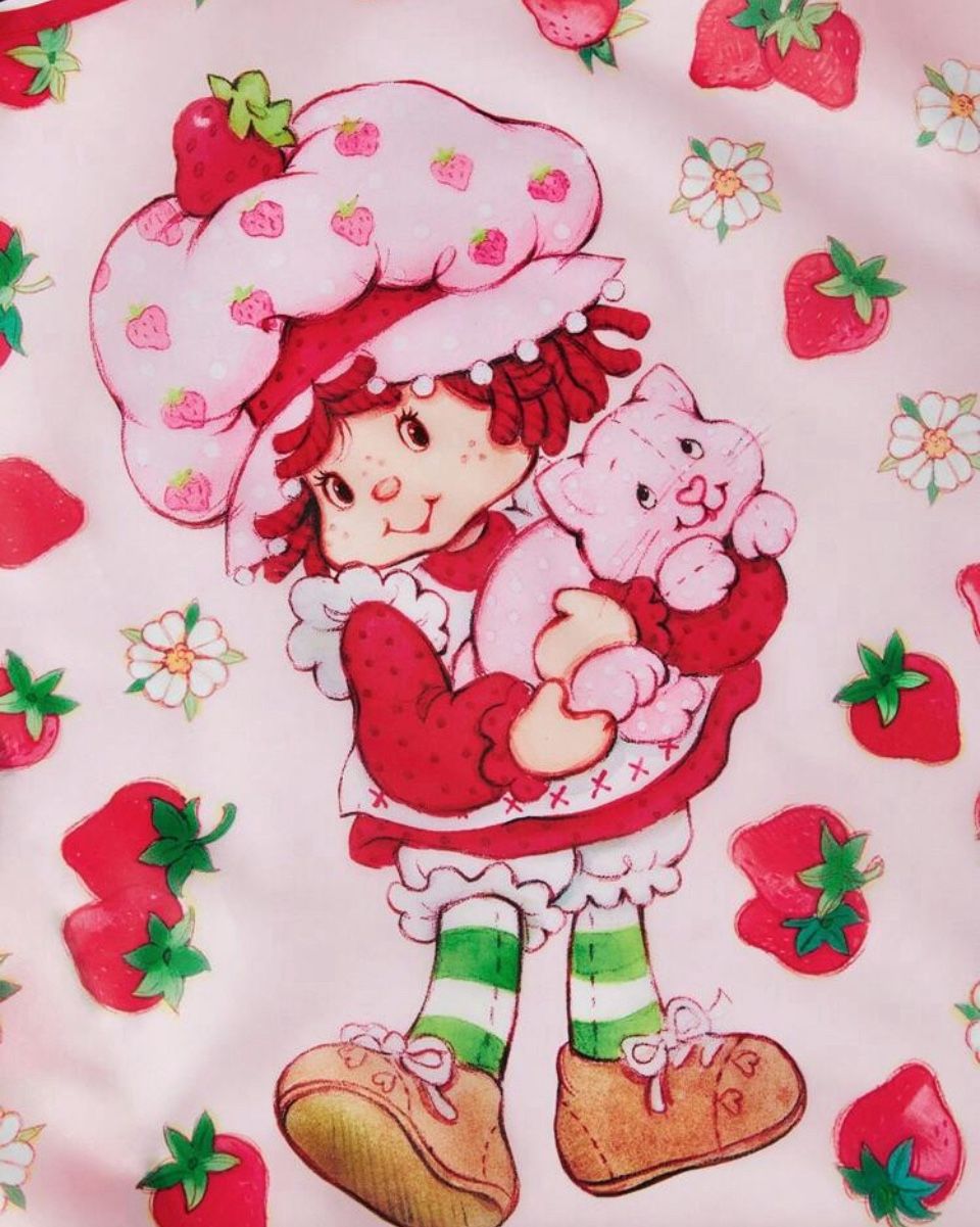 Strawberry shortcake reusable bag